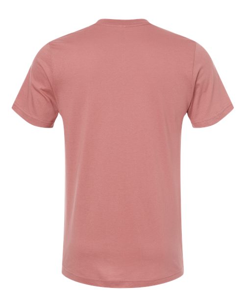 BELLA + CANVAS 3001U Unisex USA-Made Jersey Tee - Mauve - back