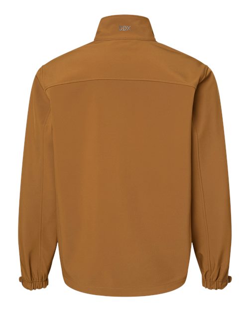 DRI DUCK 5350T Men's Tall Motion Soft Shell Jacket - Saddle - back