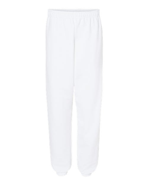 Gildan 18200 Unisex Heavy Blend™ Sweatpants - White - front