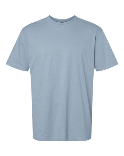 Gildan 64000 Unisex Softstyle® T-Shirt - Stone Blue - front