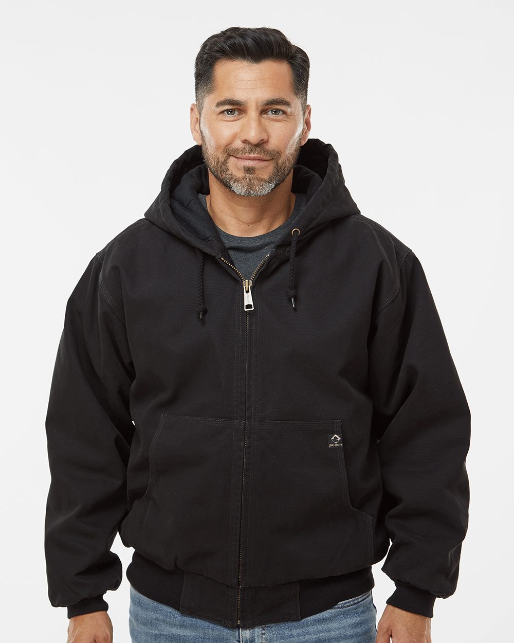 DRI DUCK 5020 Men's Cheyenne Boulder Cloth™ Hooded Jacket with Tricot Quilt Lining - style
