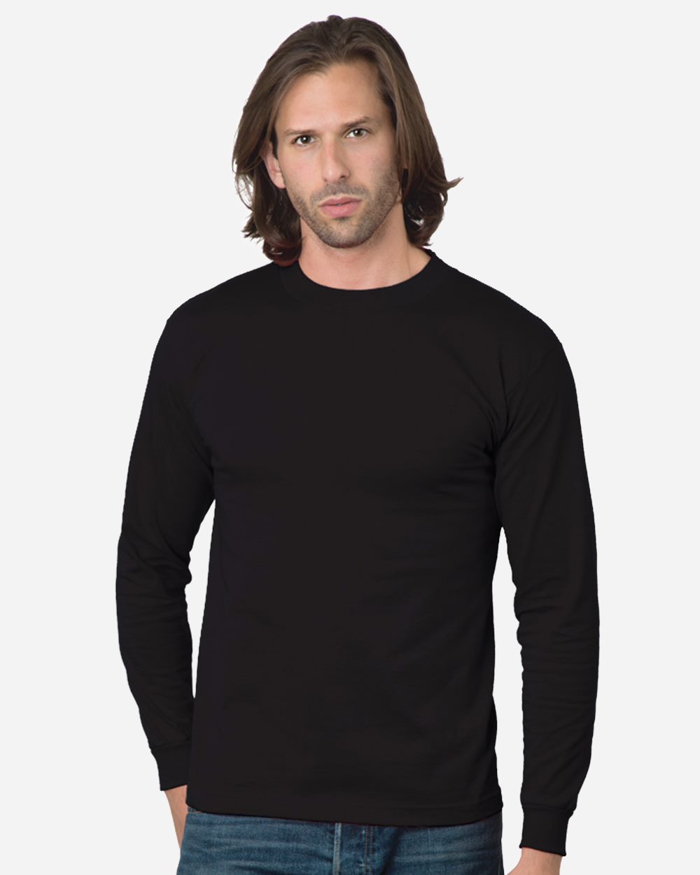 Bayside 2955 Unisex Union-Made Long Sleeve T-Shirt - style