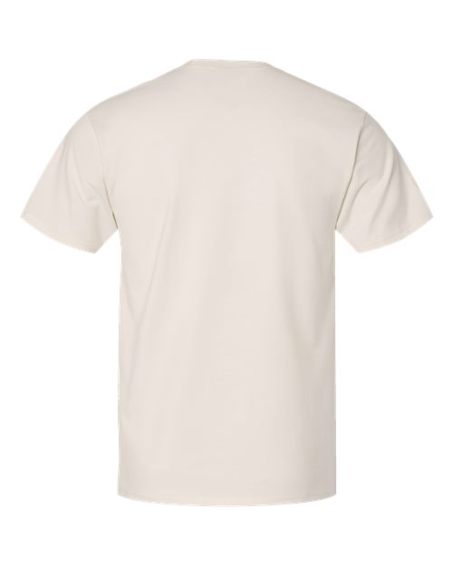 Hanes 4980 Unisex Perfect-T T-Shirt - Parchment - back