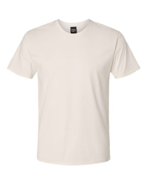 Hanes 4980 Unisex Perfect-T T-Shirt - Parchment - front