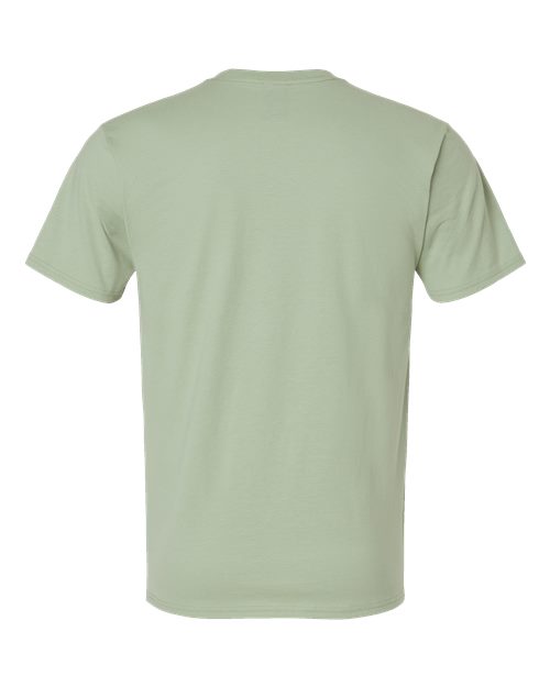 Hanes 4980 Unisex Perfect-T T-Shirt - Equilibrium Green - back