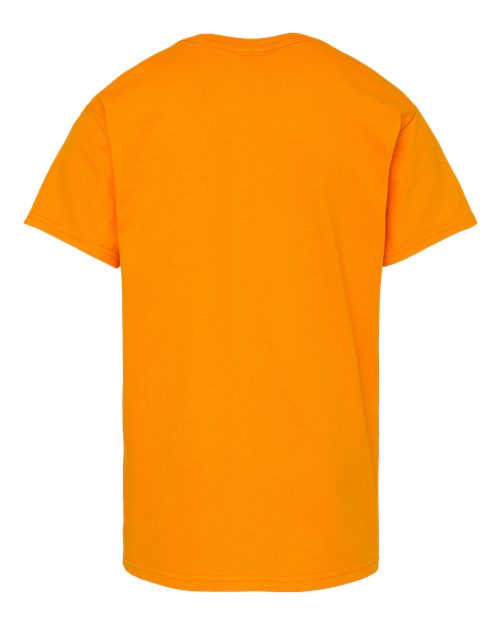 Hanes 5480 Youth Essential-T T-Shirt - Tennessee Orange - back