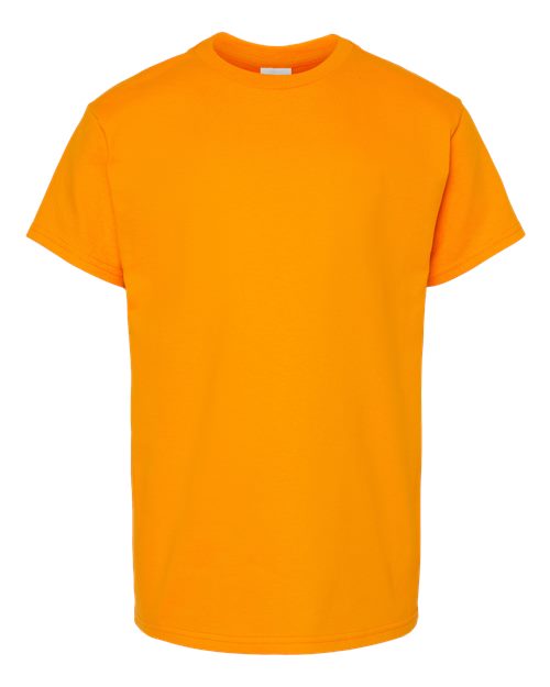 Hanes 5480 Youth Essential-T T-Shirt - Tennessee Orange - front