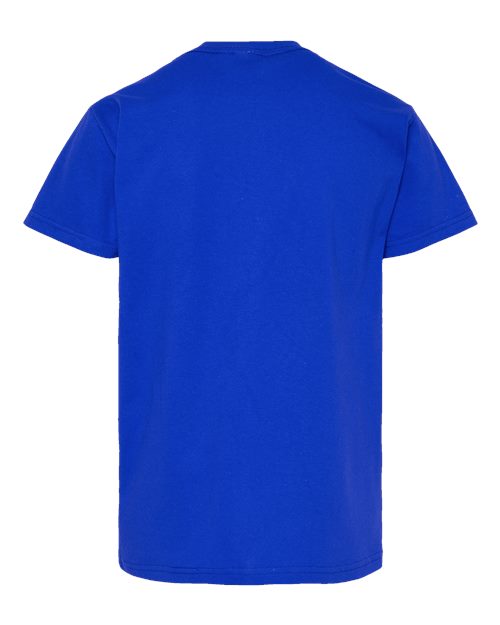 Hanes 5480 Youth Essential-T T-Shirt - Athletic Royal - back