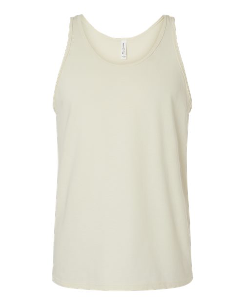 BELLA + CANVAS 3480 Jersey Tank - Natural - front