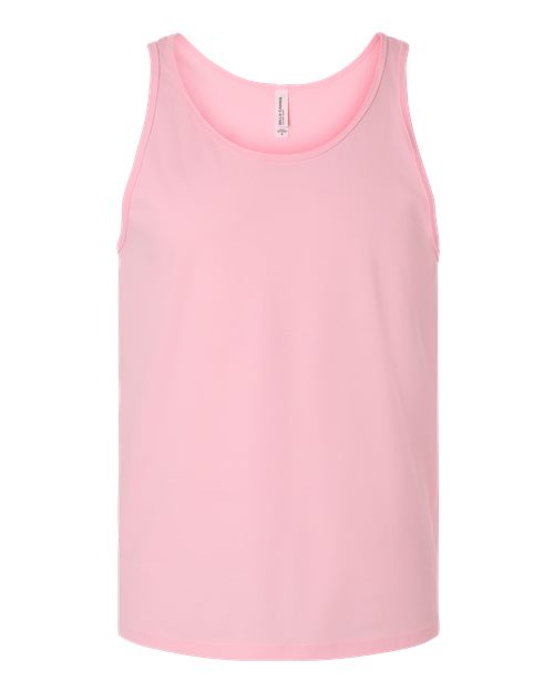 BELLA + CANVAS 3480 Jersey Tank - Pink - front
