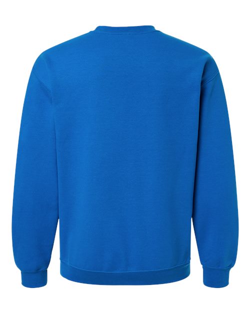 Gildan 18000 Unisex Heavy Blend™ Crewneck Sweatshirt - Neon Blue - back