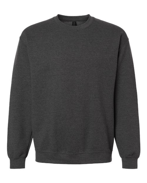 Gildan 18000 Unisex Heavy Blend™ Crewneck Sweatshirt - Fan Charcoal Heather - front