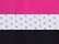 Augusta Sportswear 1265 Women's Pulse Team Running Shorts - Power Pink/ White/ Black - swatch