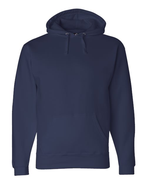J. America 8824 Men's Premium Hooded Sweatshirt - True Navy - front