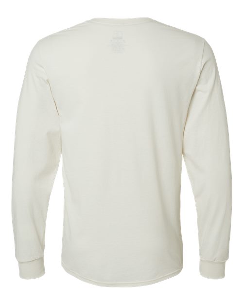 Russell Athletic 64LTTM Unisex Dri Power® CVC Performance Long Sleeve T-Shirt - Vintage White - back