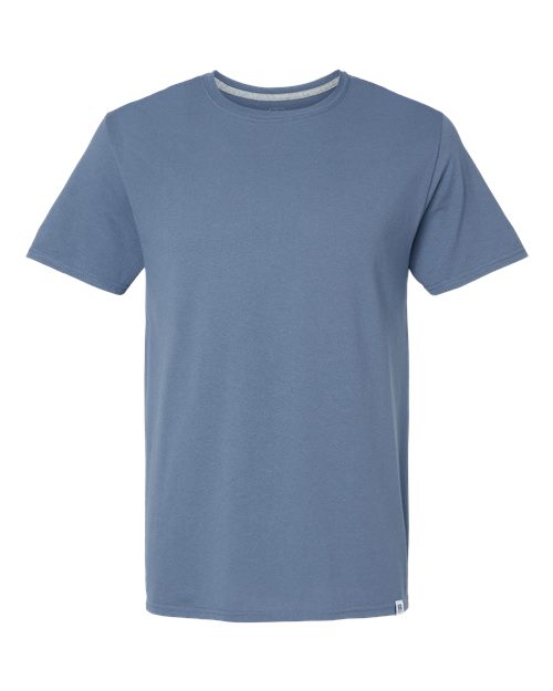 Russell Athletic 64STTM Unisex Dri Power® CVC Performance T-Shirt - Vintage Blue - front