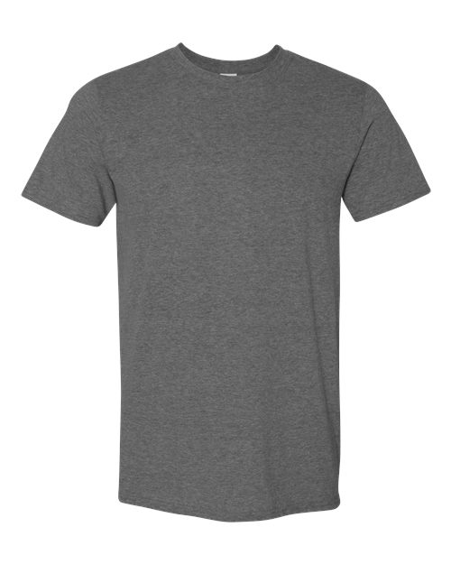 Gildan 64000 Unisex Softstyle® T-Shirt - Heather Dark Grey - front