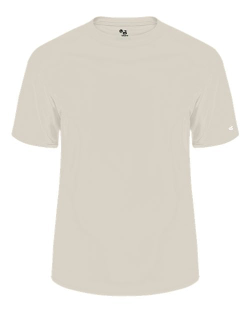 Badger 2120 Youth B-Core T-Shirt - Vintage White - front