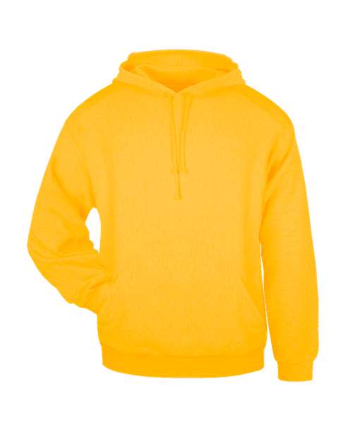 Badger 1254 Unisex Hooded Sweatshirt - Gold - front