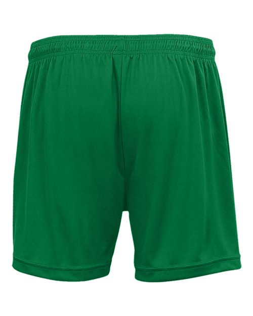 Badger 4116 Women's B-Core 5" Inseam Shorts - Kelly - back