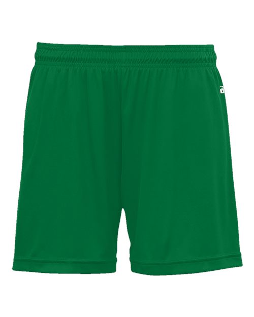Badger 4116 Women's B-Core 5" Inseam Shorts - Kelly - front