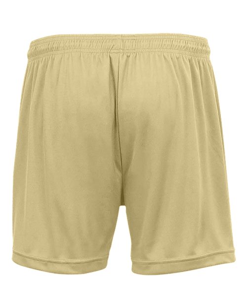 Badger 4116 Women's B-Core 5" Inseam Shorts - Vegas Gold - back