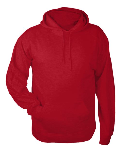C2 Sport 5520 Youth Fleece Hooded Sweatshirt - Red - front