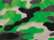 Badger 2181 Youth Camo T-Shirt - Lime - swatch