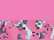 Badger 4140 Men's Hook Digital T-Shirt - Pink/ Pink Digital - swatch