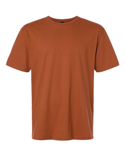 Gildan 64000 Unisex Softstyle® T-Shirt - Fan Texas Orange - front