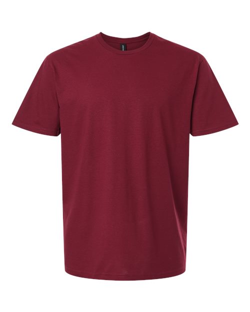 Gildan 64000 Unisex Softstyle® T-Shirt - Garnet - front