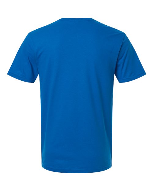 Gildan 64000 Unisex Softstyle® T-Shirt - Neon Blue - back