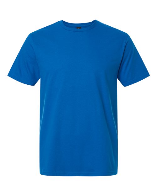 Gildan 64000 Unisex Softstyle® T-Shirt - Neon Blue - front