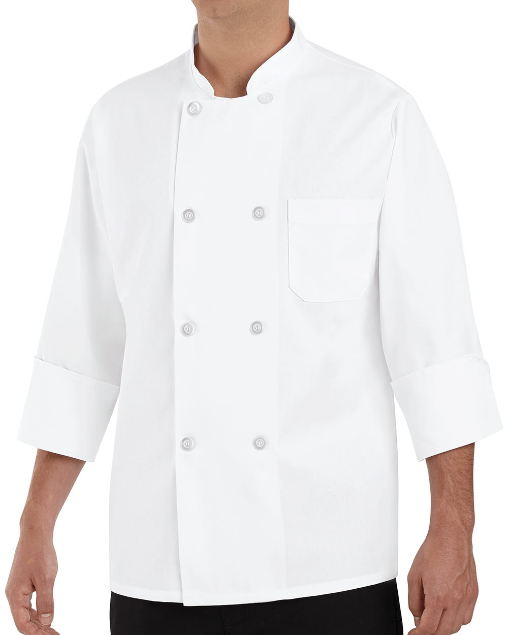 Chef Designs 0403 Eight Pearl Button Chef Coat - style
