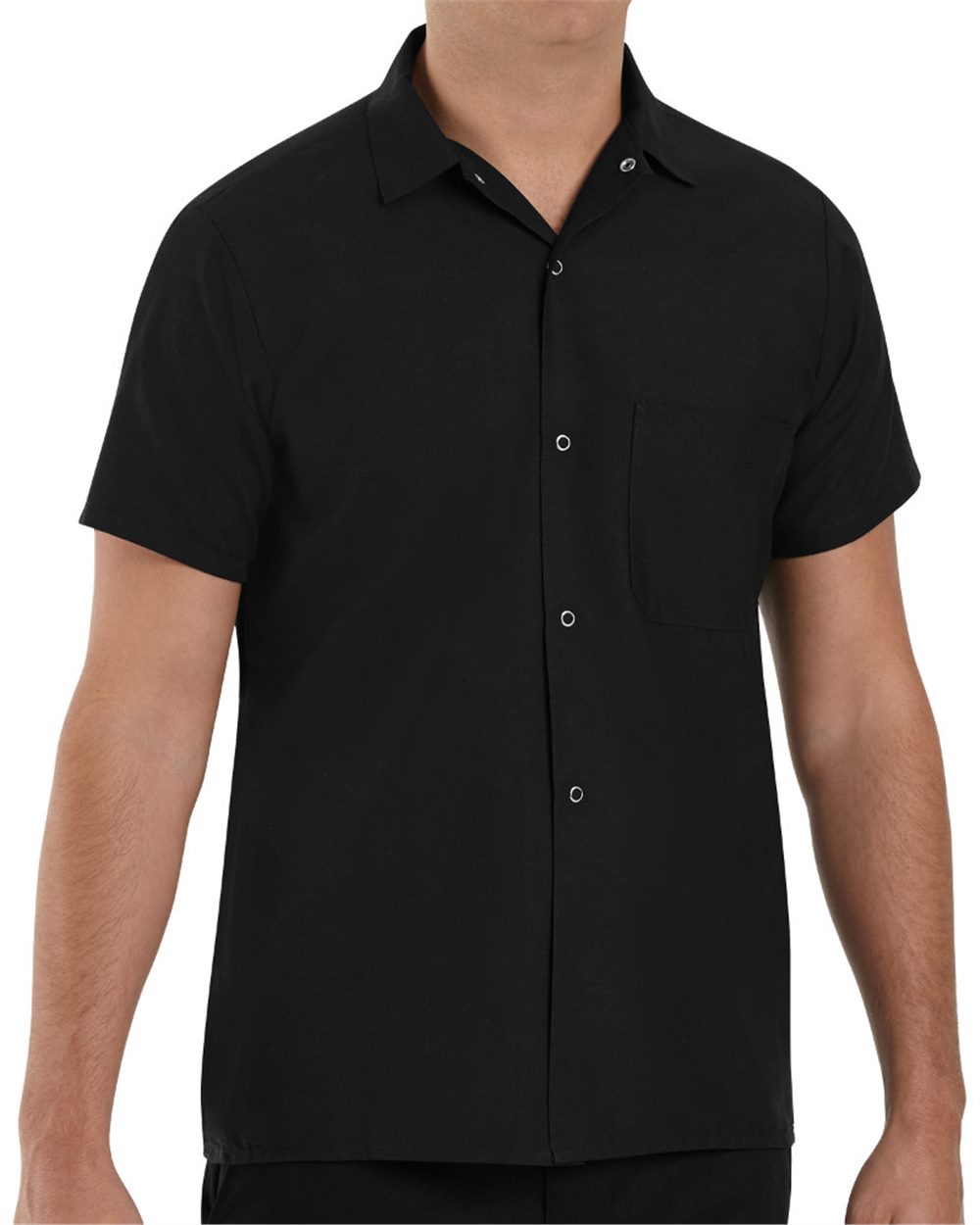 Chef Designs 5020 Poplin Cook Shirt with Gripper Closures - style