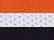 Augusta Sportswear 1265 Women's Pulse Team Running Shorts - Orange/ White/ Black - swatch