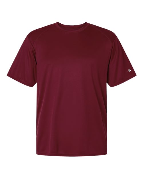 Badger 4120 Men's B-Core Sport Shoulders T-Shirt - Cardinal - front
