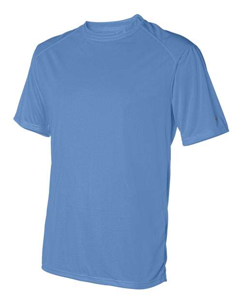 Badger 4120 Men's B-Core Sport Shoulders T-Shirt - Columbia Blue - side