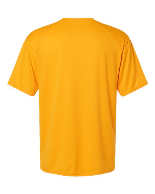 Badger 4120 Men's B-Core Sport Shoulders T-Shirt - Gold - back