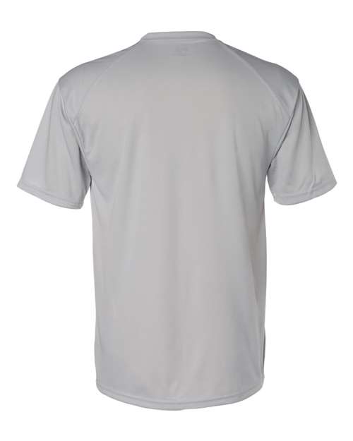 Badger 4120 Men's B-Core Sport Shoulders T-Shirt - Silver - back