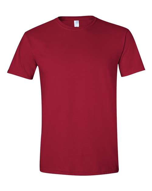 Gildan 64000 Unisex Softstyle® T-Shirt - Cardinal Red - front