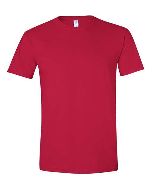 Gildan 64000 Unisex Softstyle® T-Shirt - Cherry Red - front