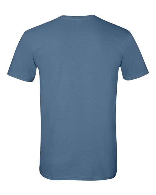 Gildan 64000 Unisex Softstyle® T-Shirt - Indigo Blue - back