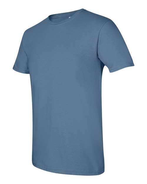Gildan 64000 Unisex Softstyle® T-Shirt - Indigo Blue - side