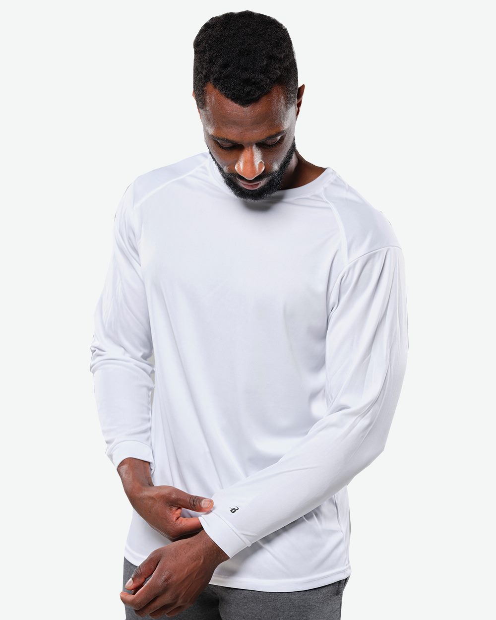 Badger 4104 Unisex B-Core Long Sleeve T-Shirt - style