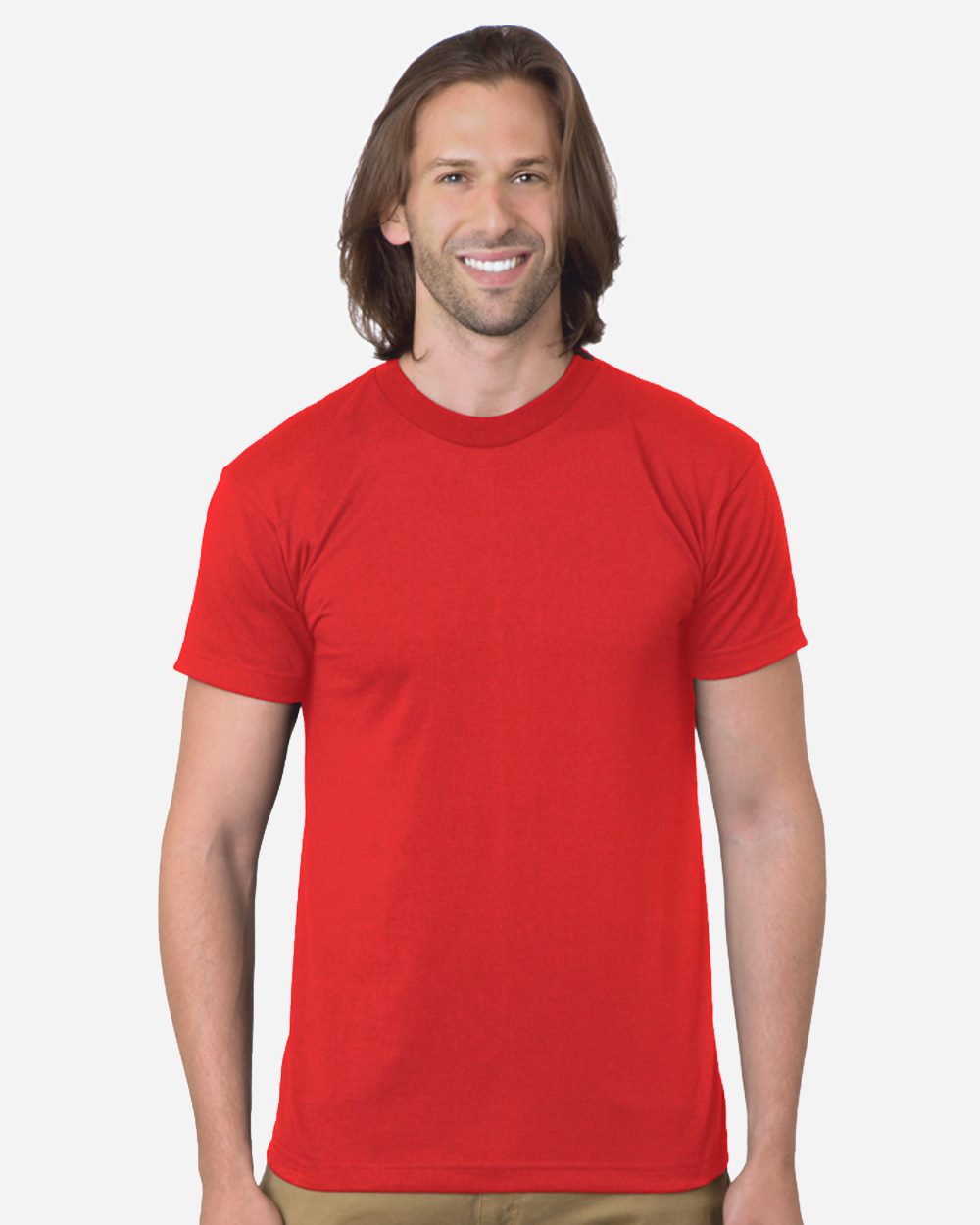 Bayside 1701 Unisex USA-Made 50/50 T-Shirt - style
