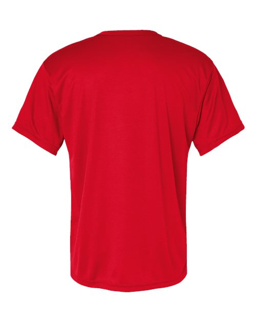 Alleson Athletic 7930 Men's B-Core Placket Jersey - Red - back