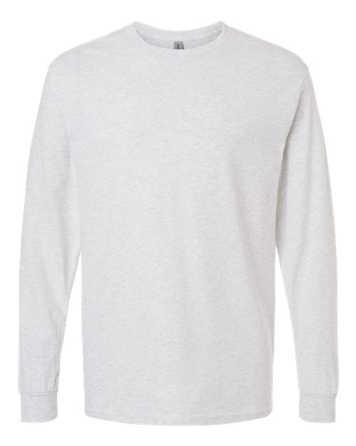 Gildan 5400 Unisex Heavy Cotton™ Long Sleeve T-Shirt - Ash - front