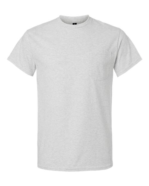 Gildan 2300 Unisex Ultra Cotton® Pocket T-Shirt - Ash - front