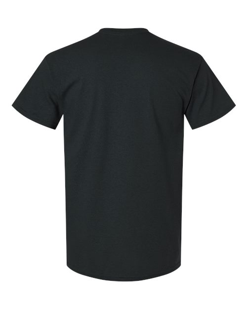 Gildan 2300 Unisex Ultra Cotton® Pocket T-Shirt - Black - back